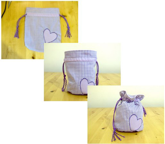 Things to make and do - sew a drawstring bag