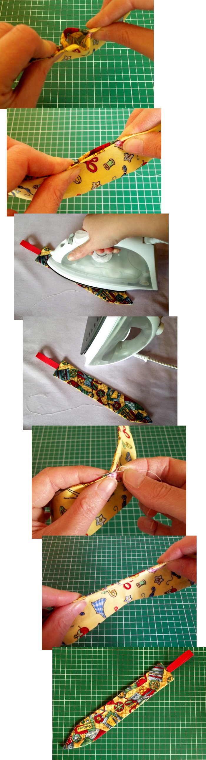 Things to make and do - Fabric Bookmarks