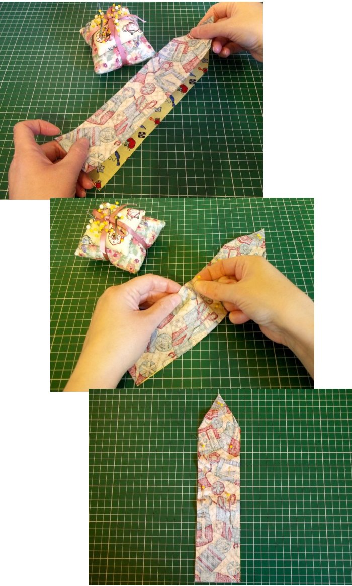 Things to make and do - Fabric Bookmarks