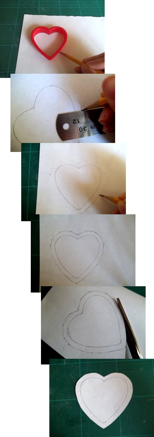 Things to make and do - sew a hanging heart decoration