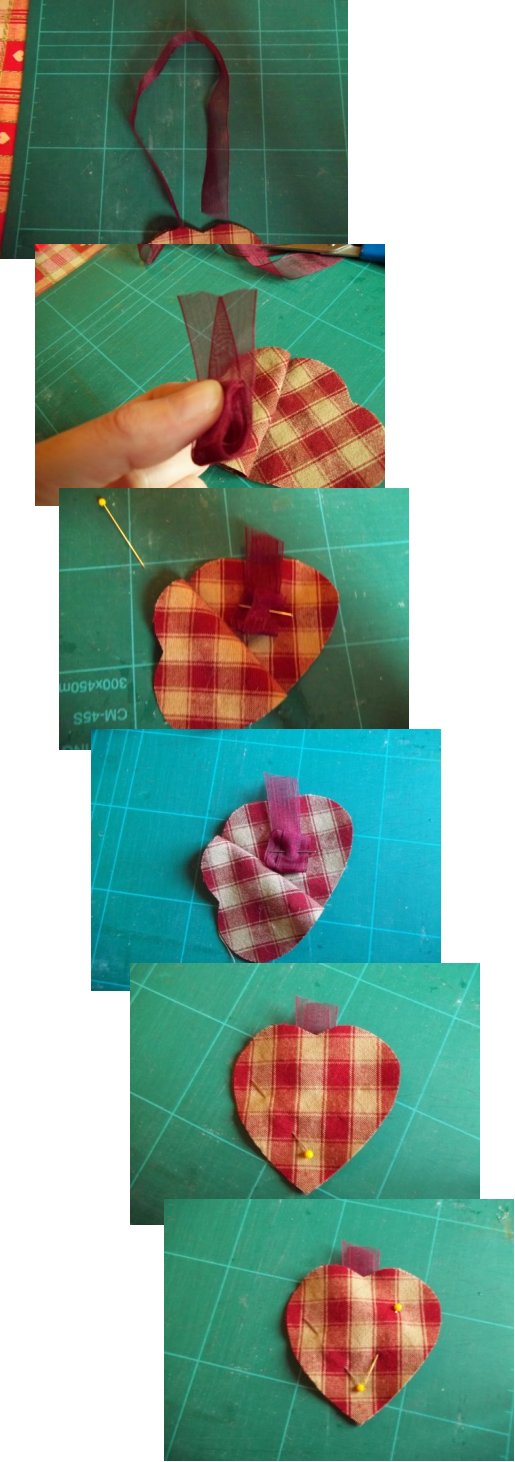 Things to make and do - sew a hanging heart decoration