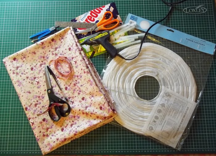 Things to make and do - Make A Fabric Pom-Pom Lightshade