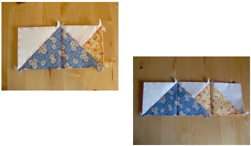 Things to make and do - patchwork: Card Trick block