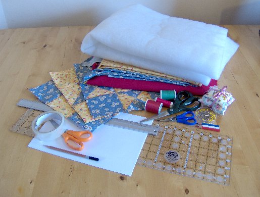 Things to make and do - patchwork: Make a Table Runner