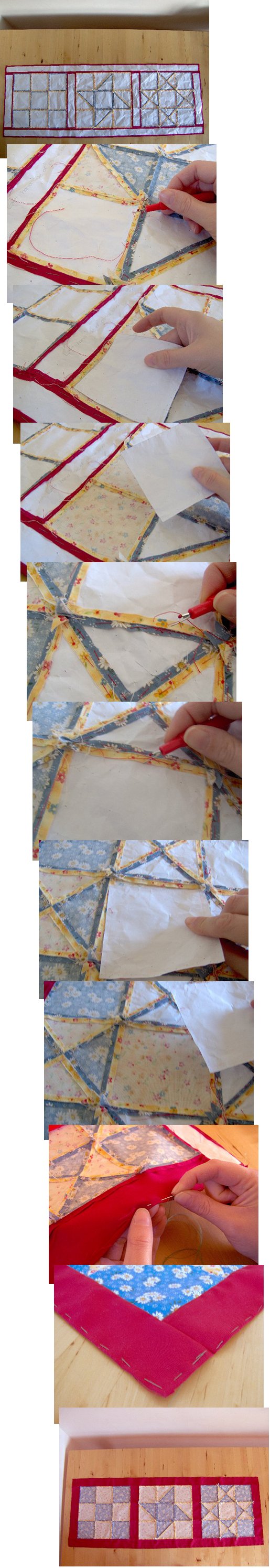 Things to make and do - patchwork: Make a Table Runner