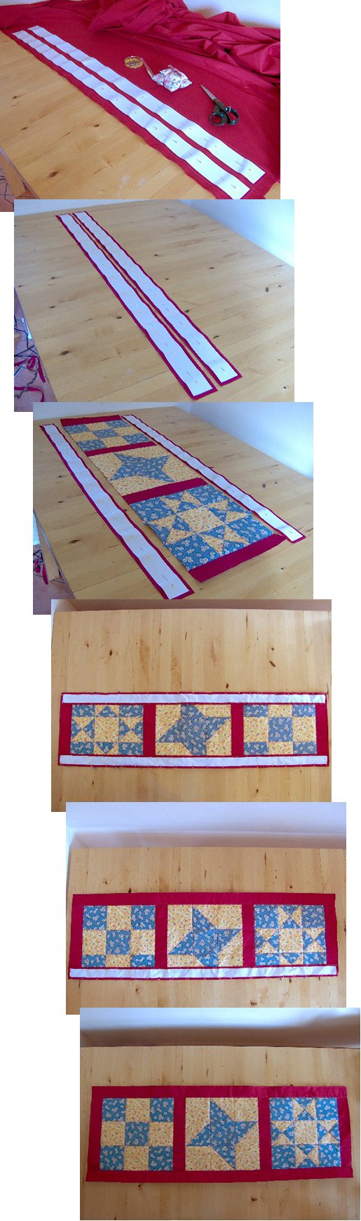 Things to make and do - patchwork: Make a Table Runner