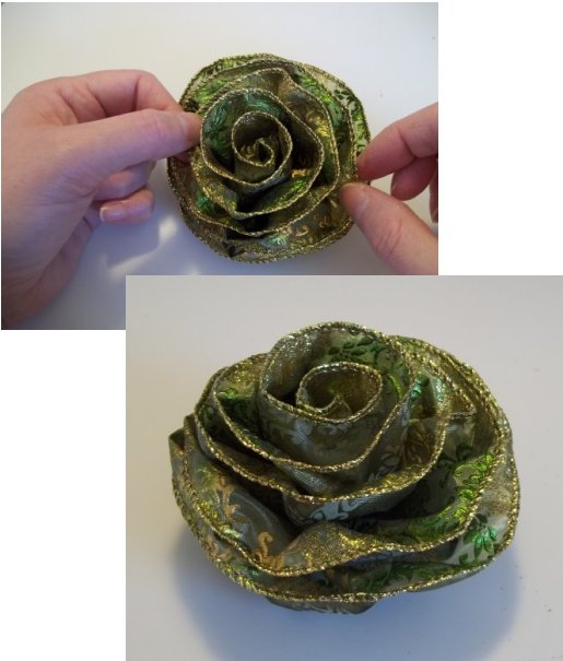 Things to make and do - Ribbon Roses