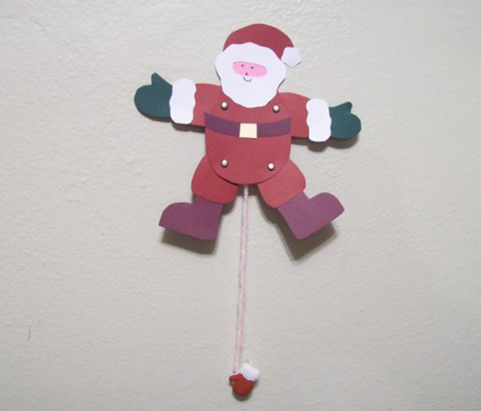 Things to make and do - Gallery: Keepsake books and a Dancing Santa by Julie Wade on the Craft Queens forum
