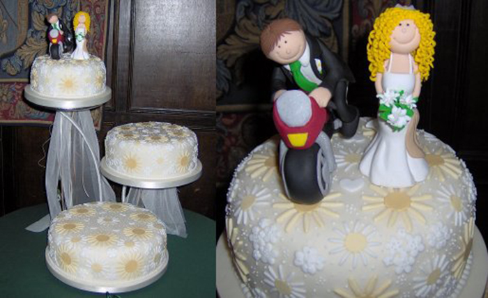 Things to make and do - Gallery: wedding cakes by Jo Lovejoy