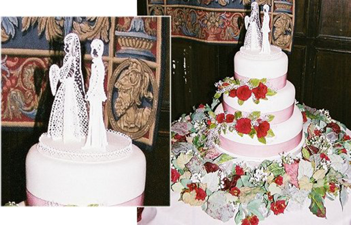 Things to make and do - Gallery: wedding cakes by Jo Lovejoy