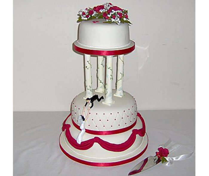 Things to make and do - Gallery: wedding cakes by Jo Lovejoy