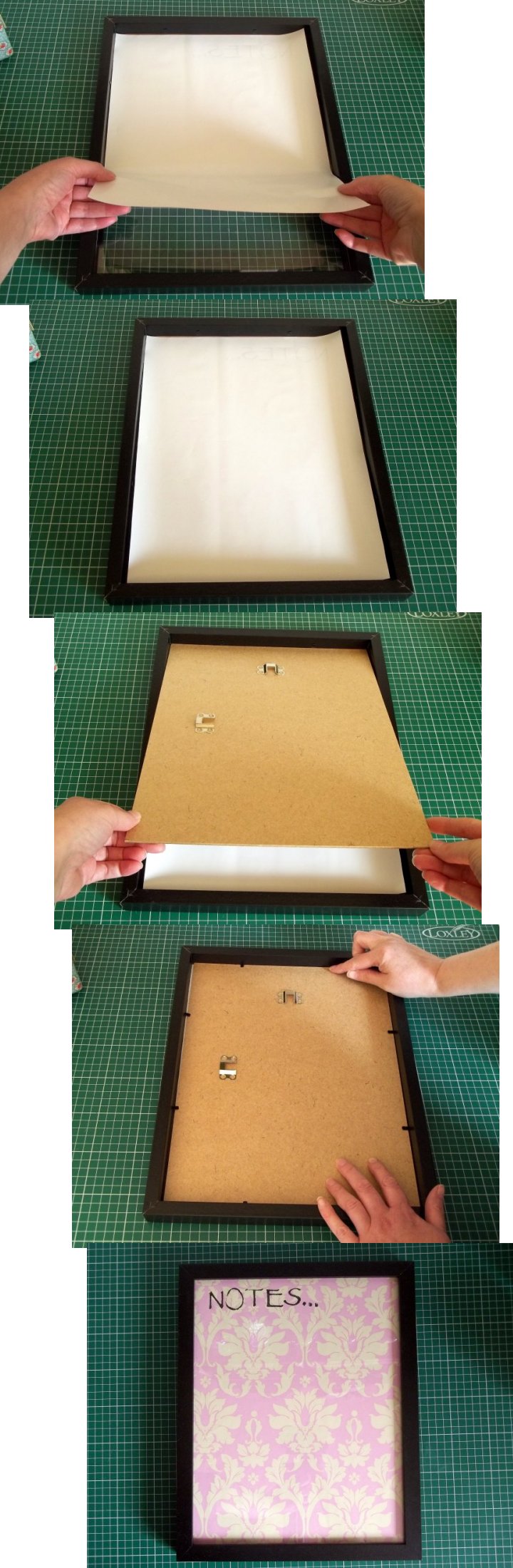 Things to make and do - Dry-wipe Memo Board 