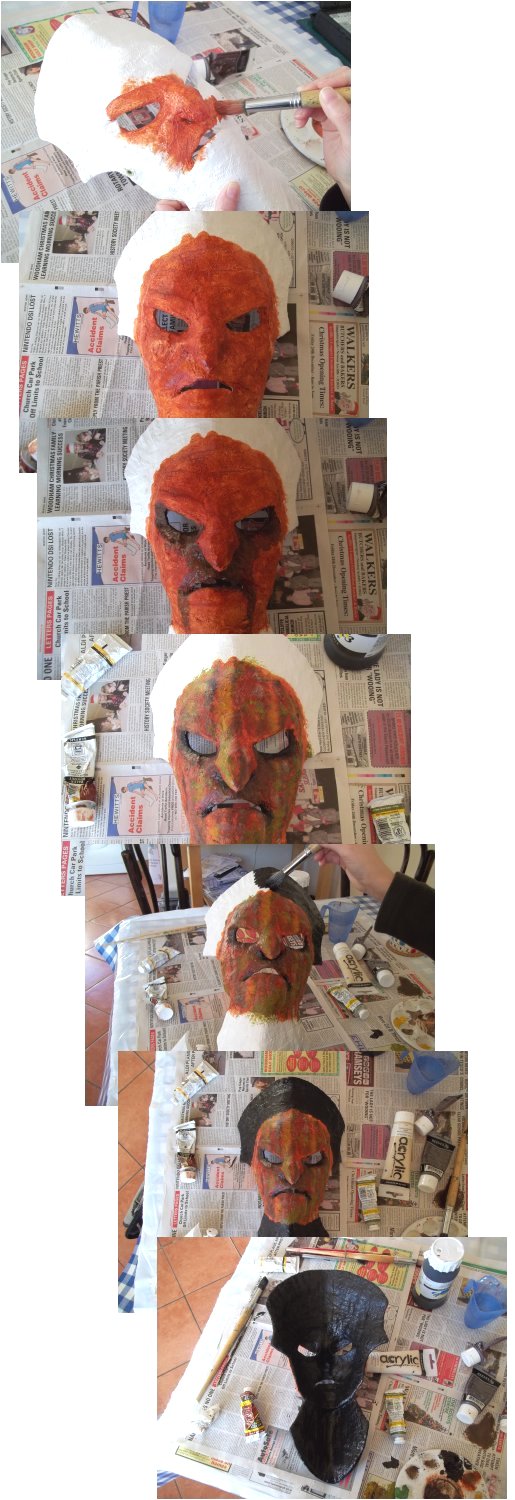 Things to make and do - Modroc mask making