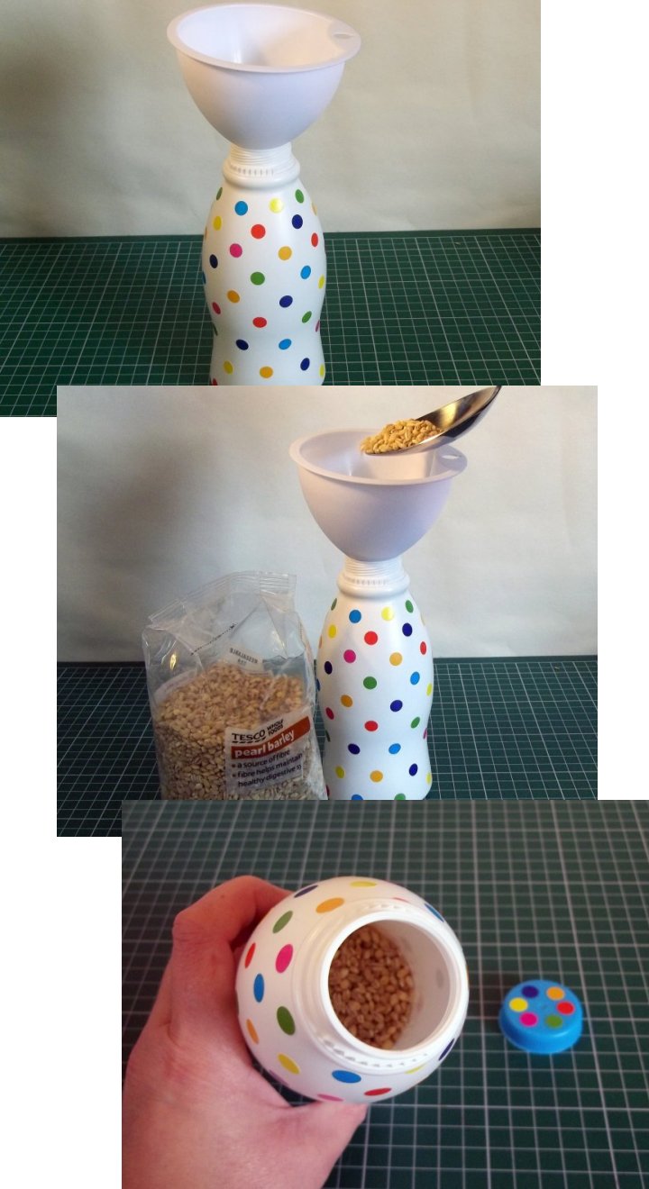 Things to make and do - Plastic bottle Shaker 