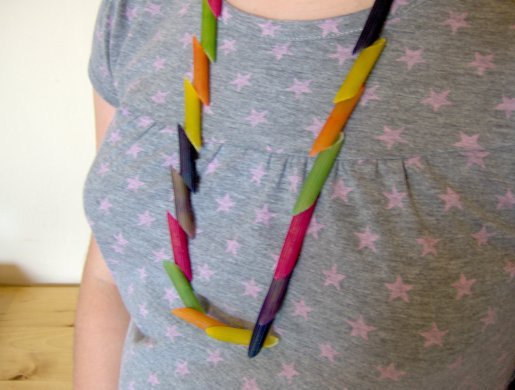 Things to make and do - Pasta jewellery