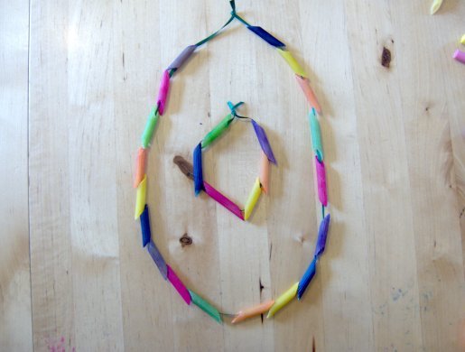 Things to make and do - Pasta jewellery