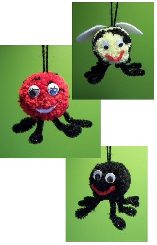 Things to make and do - making pom-pom animals
