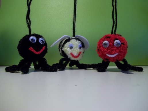 Things to make and do - making pom-pom animals