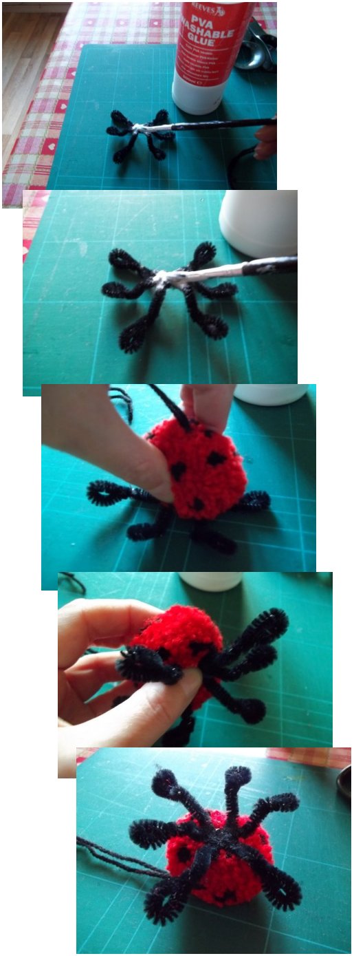 Things to make and do - making pom-pom animals
