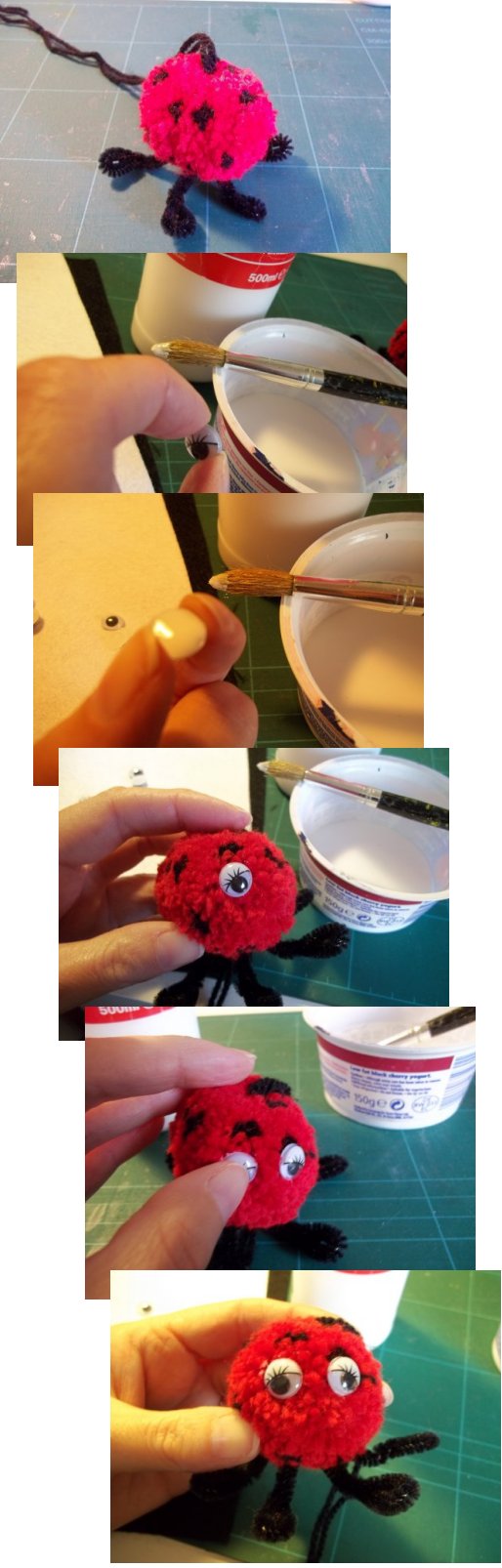 Things to make and do - making pom-pom animals