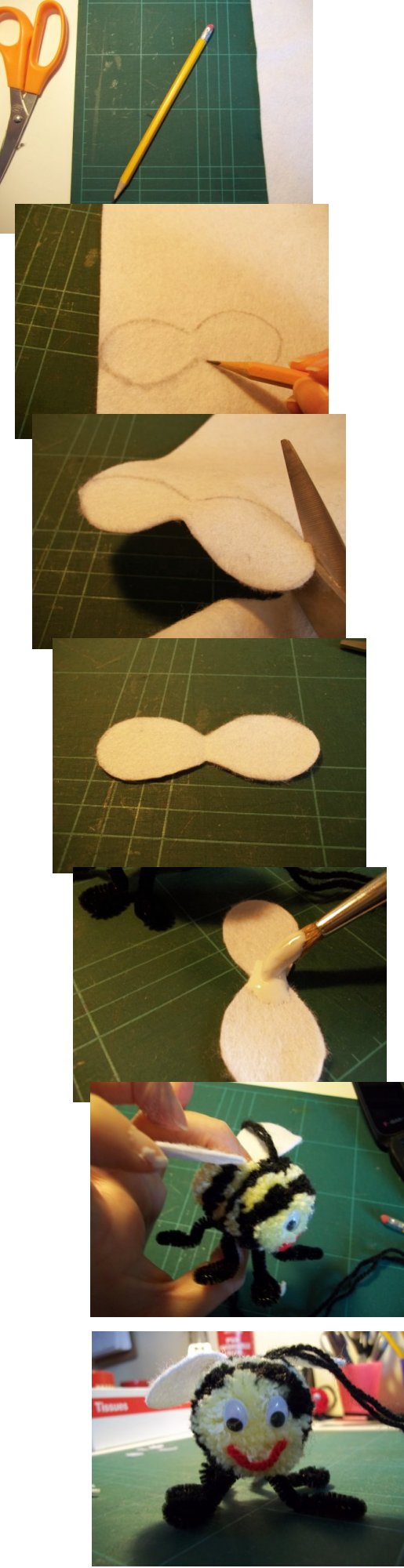 Things to make and do - making pom-pom animals