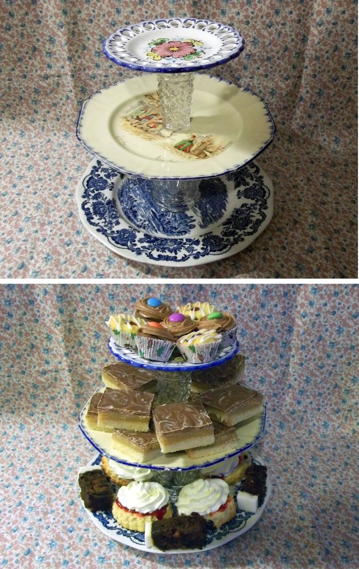Things to make and do - Vintage Cake Stand