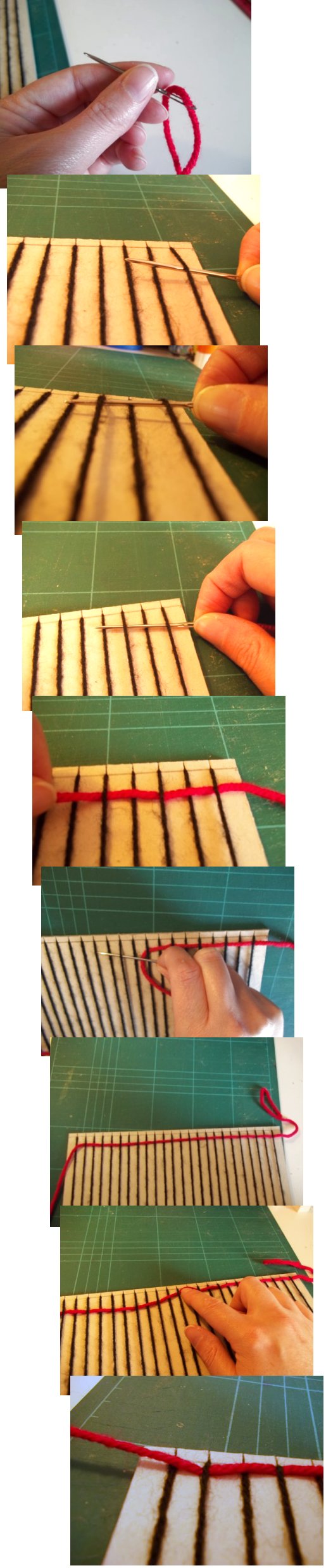 Things to make and do -  Weaving with a simple homemade loom