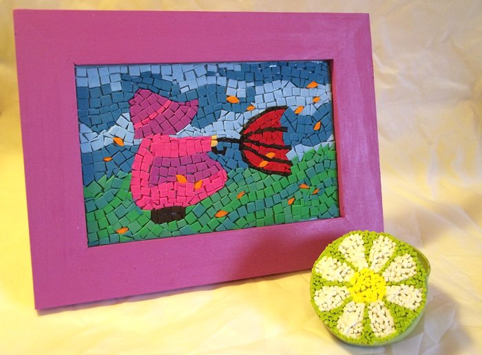 Things to make and do - Craft Foam Mosaics