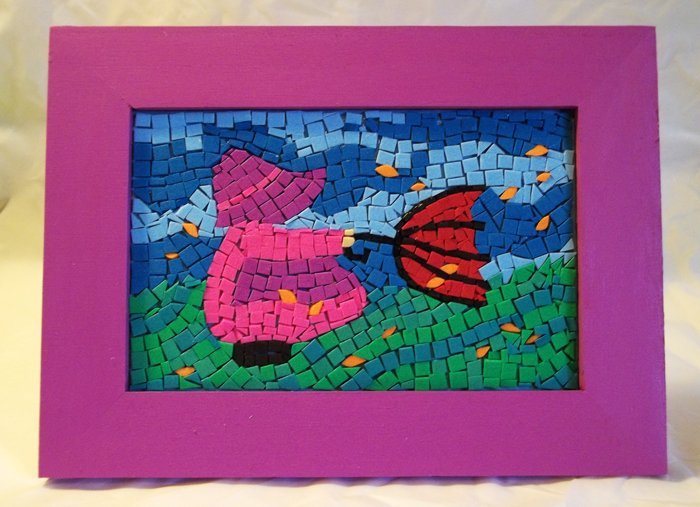Things to make and do - Craft Foam Mosaics