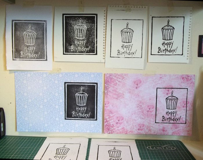 Things to make and do - Lino-cut printing