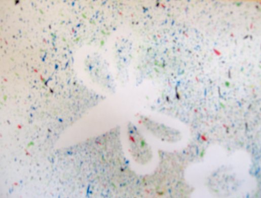Things to make and do - Splatter Painting