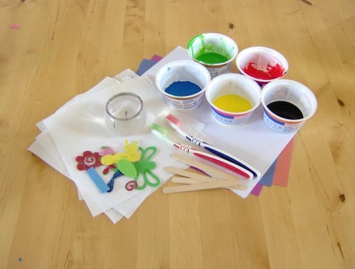 Things to make and do - Splatter Painting