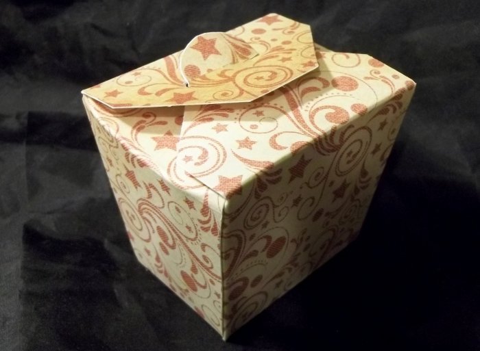 Things to make and do - Chinese Take-Away Gift Box