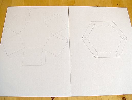 Hexagon+shape+template