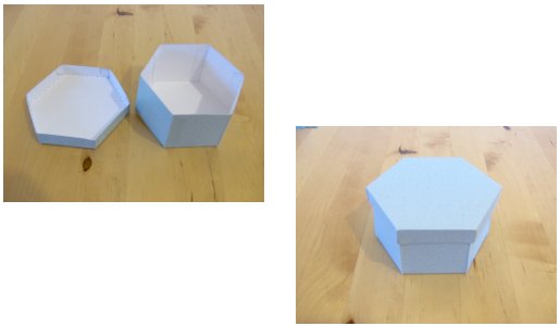 Things to make and do - hexagonal box