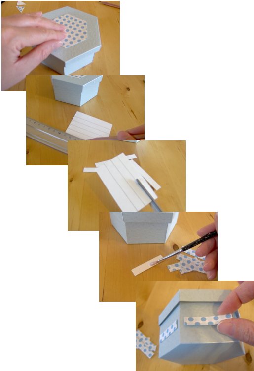 Things to make and do - hexagonal box