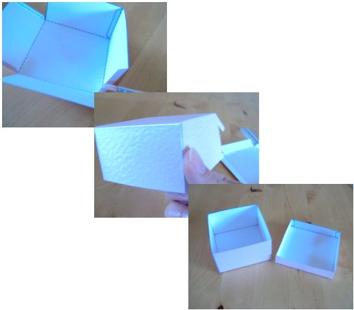 Things to make and do - lidded square box