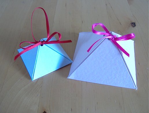 Things to make and do - pyramid box
