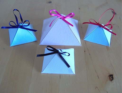 Things to make and do - pyramid box