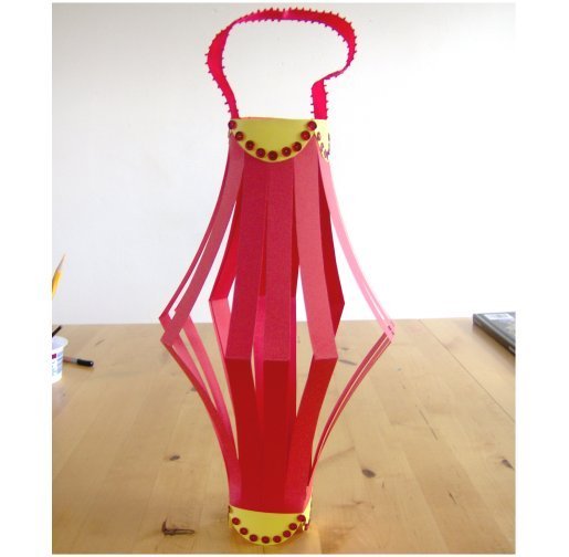 Template For A Chinese Lantern