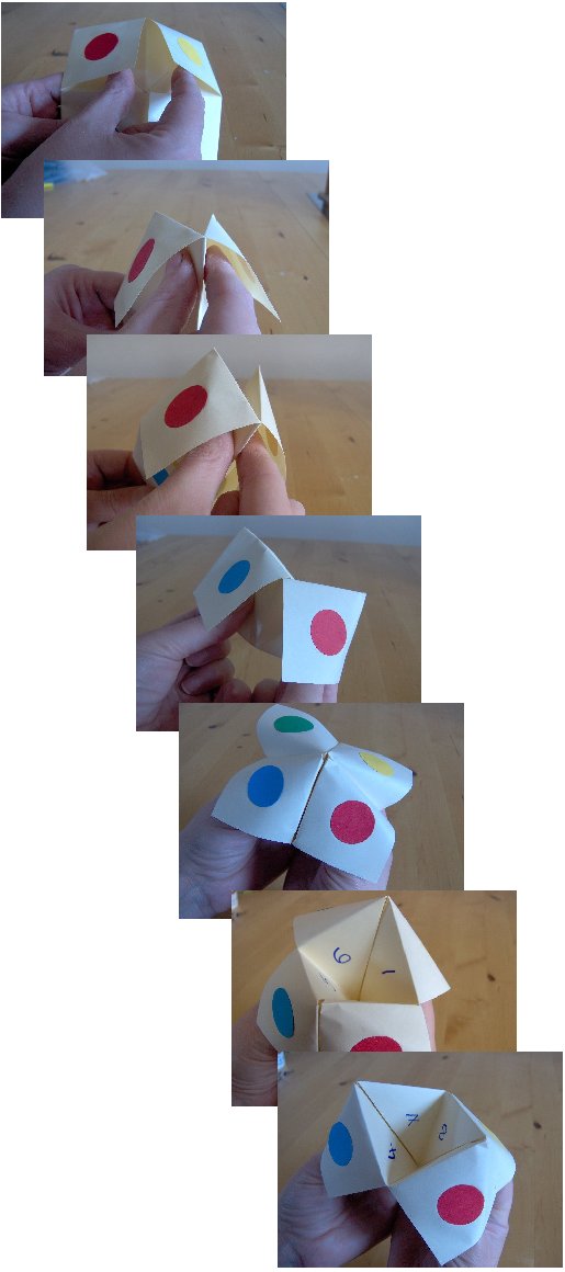 Things to make and do - Make a Cootie Catcher