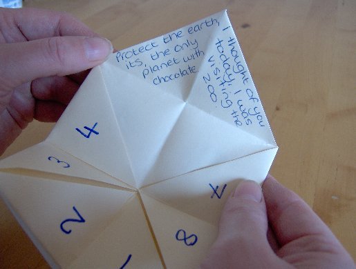 Things to make and do - Make a Cootie Catcher