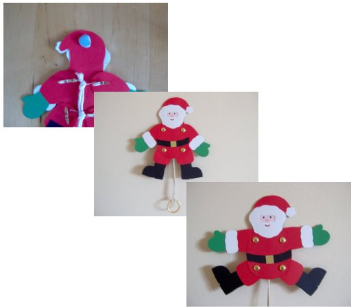 Things to make and do - Dancing Santa