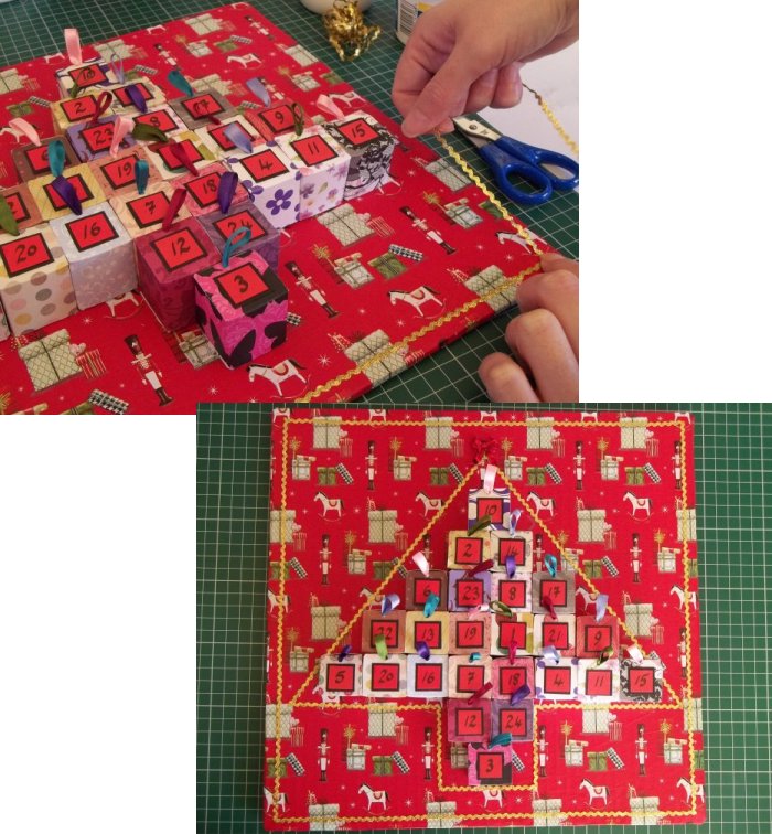 Things to make and do - Mini Box Advent Calendar