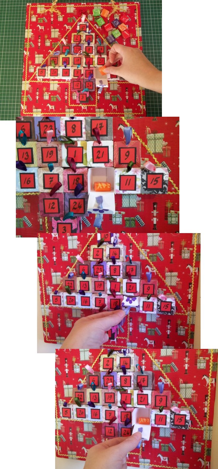 Things to make and do - Mini Box Advent Calendar