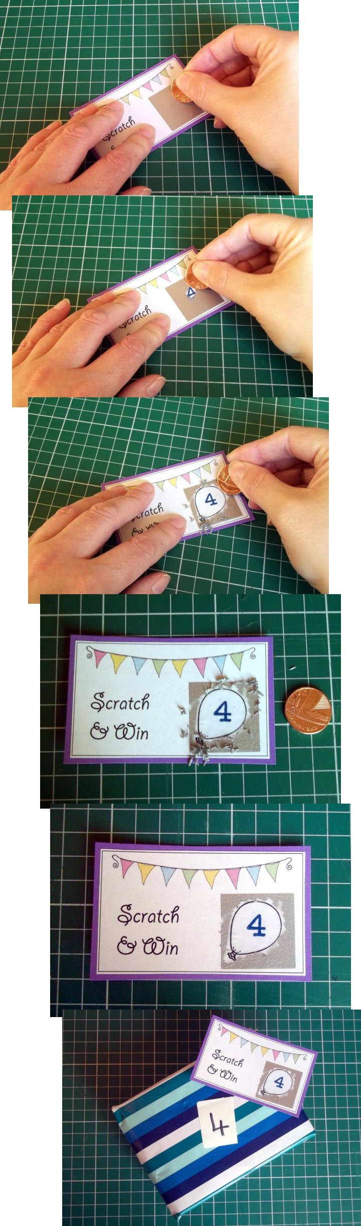 Things to make and do - Scratch Cards