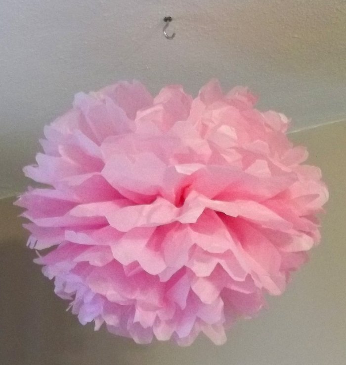 Things to make and do - Tissue paper pom-poms