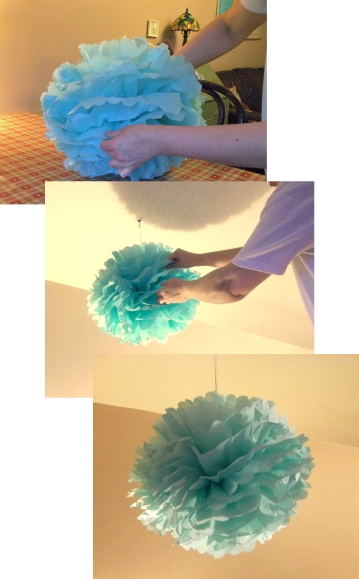 Things to make and do - Tissue paper pom-poms