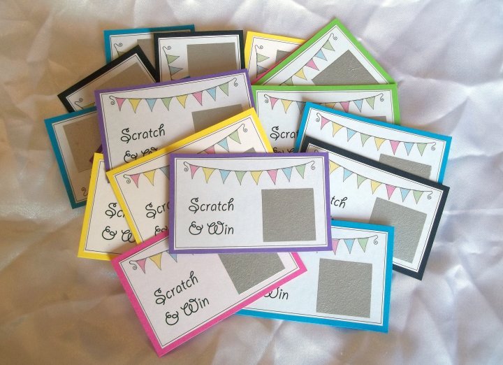 Things to make and do - Scratch Cards